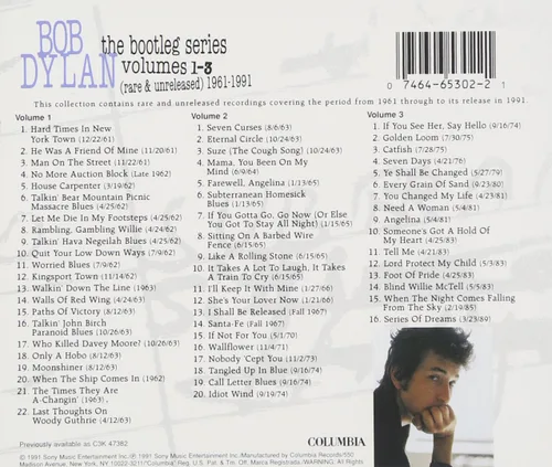 Vista 2 de The Bootleg Series Volúmenes 1-3 Raros e inéditos 1961-1991