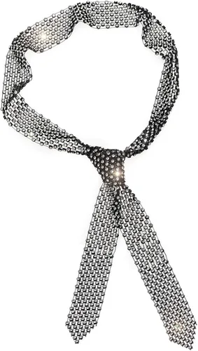 Vista 3 de Glamorstar Regalo de corbata de cuello con diamantes de imitación para mujer