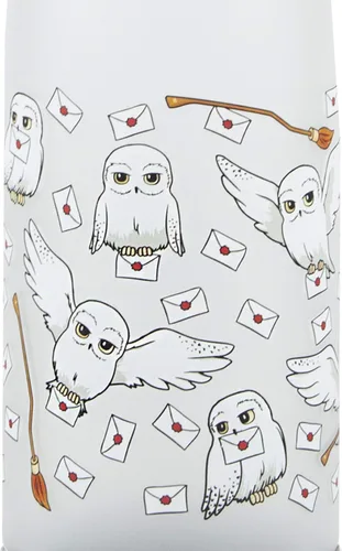 Vista 3 de Harry Potter Botella de agua Hedwig Letra Búho 20.3 fl oz Plástico Bebidas Taza Talla única
