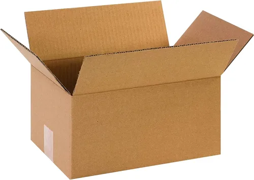 Vista 8 de Aviditi 1286 corrugado Caja, 12 pulgadas longitud x 8 pulgadas ancho x 6 pulgadas Altura, kraft (Paquete de 25)