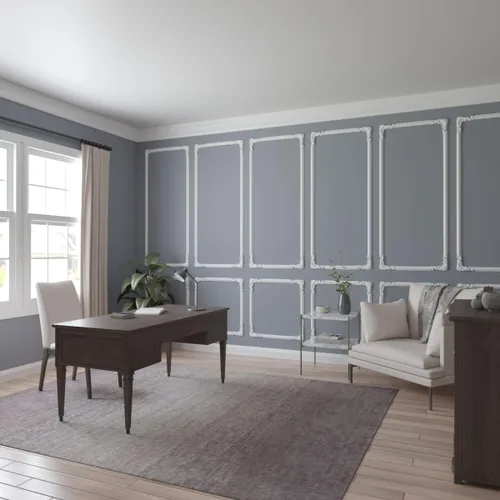 Vista 7 de Ekena Millwork PML08X08AS Ashford esquina (coincide con moldeo PML01X00AS) panel moldeado, 21.595cmde ancho x 20.55cmH, imprimado