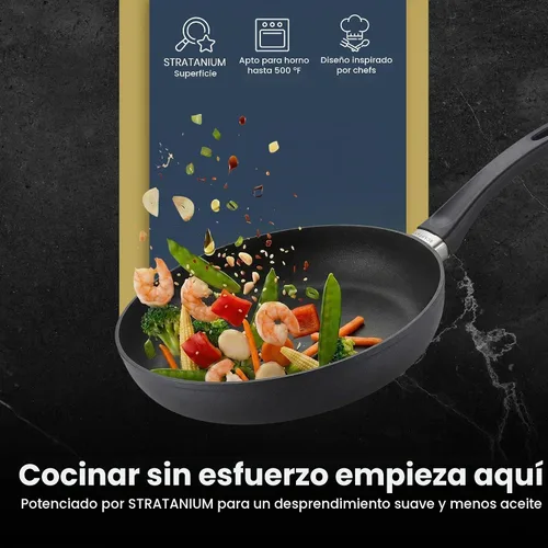 Vista 7 de Scanpan Sartén clásica de 10.25 pulgadas