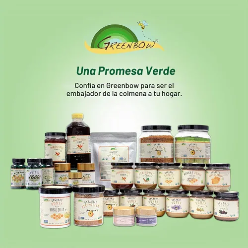 Vista 4 de Greenbow Propóleo orgánico 1000 mg_NonGMO certificado GMP, Halal (60 caps)