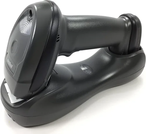 Vista 2 de LI4278 Escáner de código de barras Bluetooth inalámbrico con cuna y cables USB