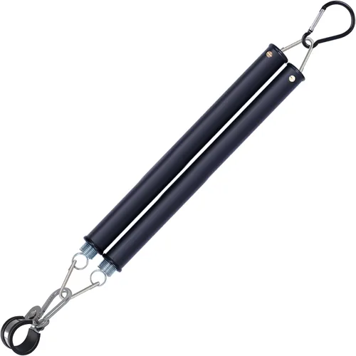 Vista 15 de Cheemuii Kit de Resorte Tensor Doble de 16" con Soporte para Manguera de Remolque, Resorte Tensor Resistente para Kit de Líneas de Aire de Camión