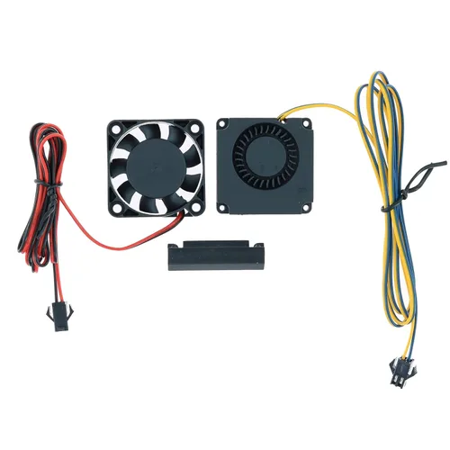 Vista 10 de CR 10 Extrusora Ventilador de enfriamiento DC 12V 40x40x10MM Ventilador y ventilador axial con conducto de enfriamiento activo para impresora 3D