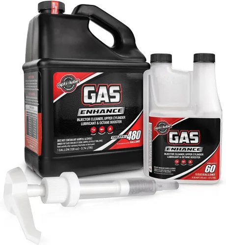 Vista 8 de Opti-Lube - Aditivo de combustible para mejorar gas, 1 galón + espita
