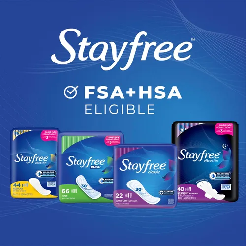 Vista 10 de Toallitas Maxi de Stayfree, X07023, 66 unidades, 1, 1