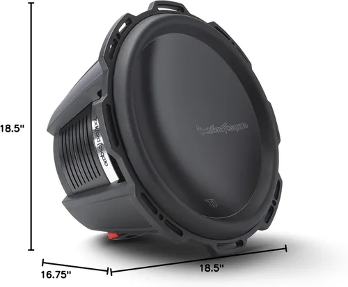 Vista 10 de Rockford Fosgate T1D215 Power 15" T1 2-Ohm DVC Subwoofer