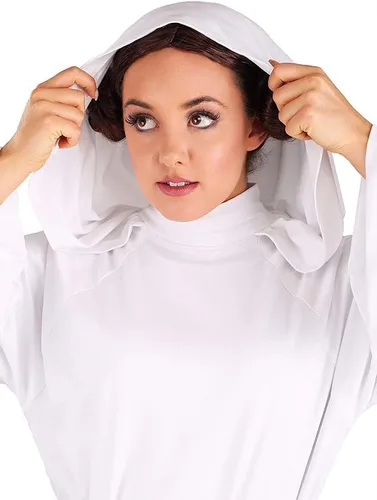 Vista 2 de Rubie's Star Wars Classic Deluxe Princess Leia Disfraz para mujer