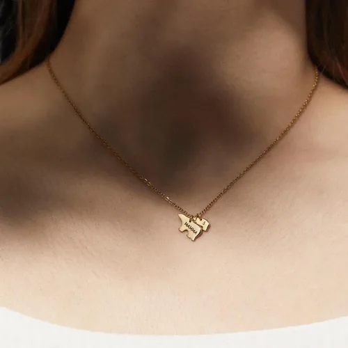 Vista 7 de MignonandMignon Mothers Day Mama Bear and Baby Bear Necklace Gift for Women Mom - SMBN