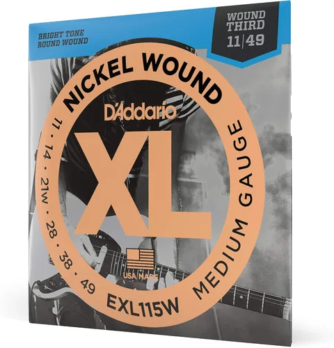 Vista 31 de D'Addario XL EXL157 - Cuerdas de níquel para guitarra eléctrica de 6 cuerdas, entonación perfecta, sensación consistente, durabilidad fiable