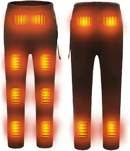 Vista 7 de Conjunto de ropa interior térmica para mujer, camisa térmica y pantalones cálidos, juego de capa base para clima frío (sin batería)