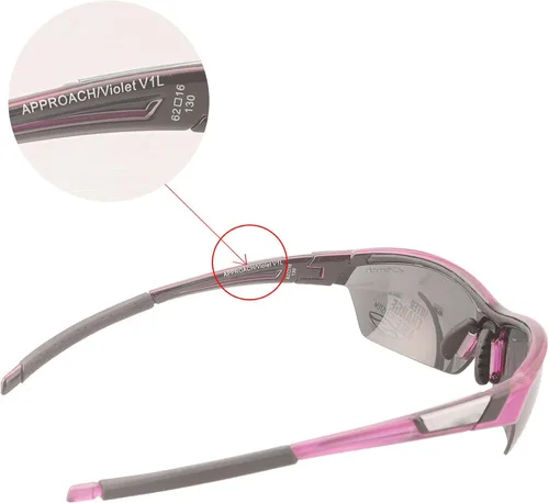 Vista 6 de Walleva Lentes de repuesto para gafas de sol Smith Optics Approach Múltiples opciones disponibles