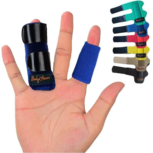 Vista 8 de BodyMoves - Férulas para dedos fracturados o para la rehabilitación posquirúrgicas y protectores para aliviar síntomas de artritis y dedos
