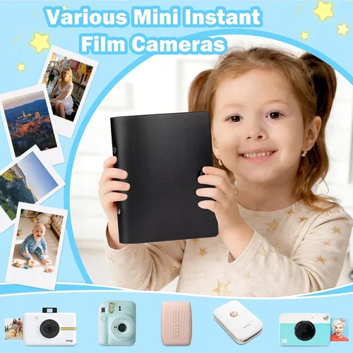 Vista 6 de Álbum de fotos con 256 bolsillos para Fujifilm Instax Mini LiPlay 12 11 9 8 40 Evo 7S, cámara instantánea/impresora Mini Link, Polaroid Snap Touch