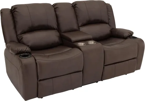 Vista 11 de RecPro Charles - Sofá reclinable doble de pared de 67 pulgadas, para autocaravana, con tela mejorada (color plomizo)