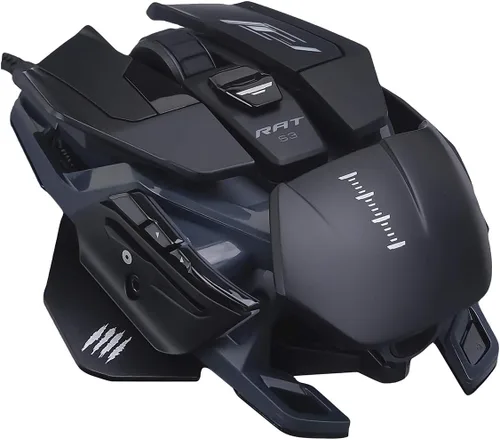 Vista 12 de Mad Catz R.A.T. Mouse para juegos con cable ajustable 8+ - 16000 DPI - 11 botones programables - 4 perfiles de usuario almacenados directamente