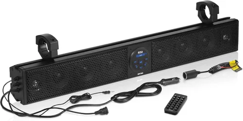 Vista 7 de BOSS Audio Systems BRT26A - Barra de sonido ATV UTV de 26 pulgadas de ancho, altavoces de 4 pulgadas, tweeters de cúpula suave de 1 pulgada, rango