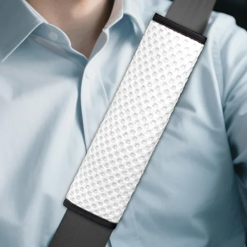 Vista 27 de 2 fundas para cinturón de seguridad de automóvil, almohadillas suaves para cinturón de seguridad, fundas para el cuello, protector de correa