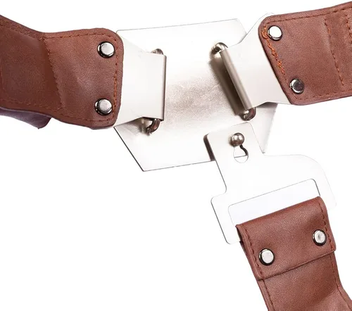 Vista 7 de Han Solo Belt with Buckle Updated Holster PU Prop Cosplay Costume Accessory