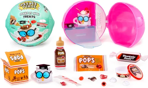 Vista 9 de MGA's Miniverse Make It Mini Treats (paquete de 2), mini coleccionables, embalaje misterioso a ciegas, tema de caramelos, bricolaje, juego