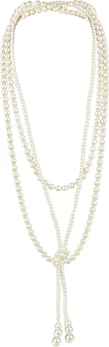 Vista 6 de Cizoe (fa) - Juego de accesorios de estilo Gatsby de la década de 1920, para mujer, diadema de estilo flapper, tocado, collar, guantes