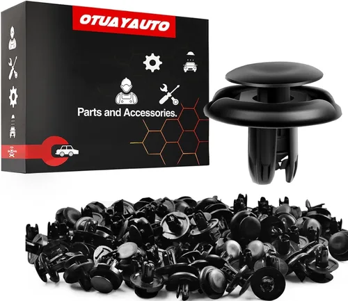 Vista 25 de OTUAYAUTO Fender Liner Splash Shield - Cubierta de parachoques autorroscante T25 Tornillo – Reemplazo para Audi A3 A5 Q5 R8, Volkswagen Passat