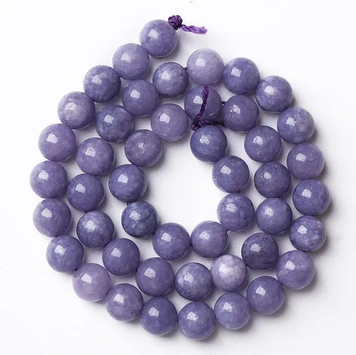 Vista 96 de 100 cuentas de piedra multicolor natural de 0.236 pulgadas (0.236 in), cuentas espaciadoras sueltas redondas para hacer pulseras, collares, aretes