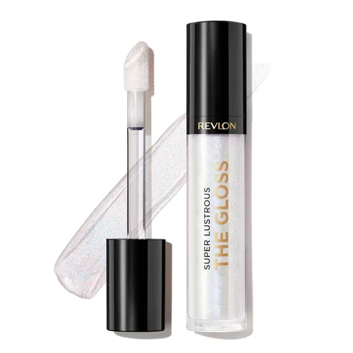 Vista 30 de Revlon - Brillo de labios, Super Lustrous The Gloss, no es pegajoso, acabado de alto brillo 200 Crystal Clear