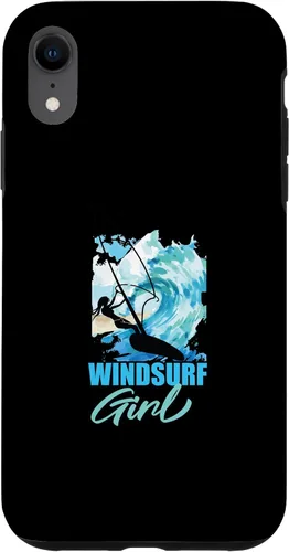 Vista 8 de iPhone 14 Pro Windsurf Girl Water Sports Windsurf Windsurfer Case