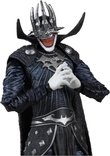 Vista 5 de McFarlane Toys - DC Multiverse Batman Who Laughs (Knight Armor) & The Merciless (Multiverso Oscuro) Figura de 7 pulgadas y Mega Figura McFarlane