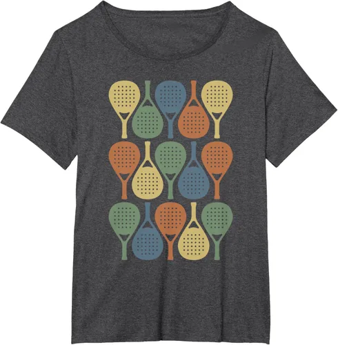 Vista 33 de Vintage Retro Padel Camiseta de Padel Sports Lover