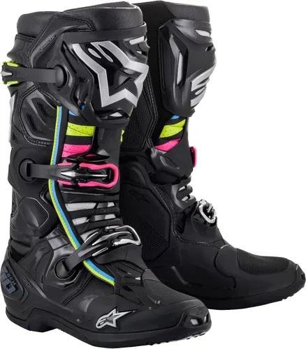 Vista 16 de Alpinestars Botas de motocross Tech 10 Supervented de alto rendimiento para hombre