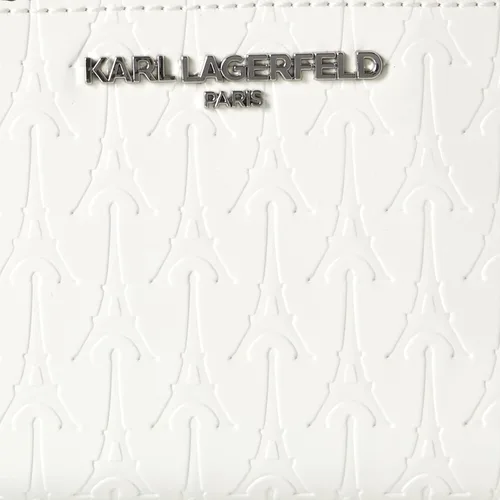 Vista 3 de Karl Lagerfeld Paris Cartera Slg para mujer, color negro negro multicolor, talla única de EE. UU, NegroNegro Multi