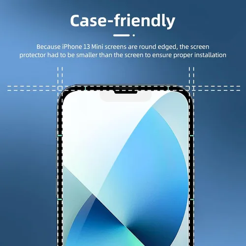 Vista 148 de NEW'C Paquete de 3 protectores de pantalla de privacidad para iPhone Air/iPhone 17 Air (6.5 pulgadas), película de vidrio templado antiespía