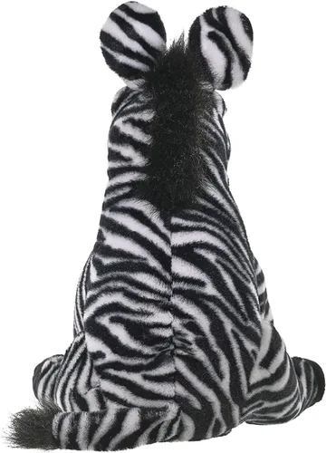 Vista 3 de Wild Republic Peluche de cebra, animal de peluche, regalos para niños, Cuddlekins de 12 pulgadas, multicolor