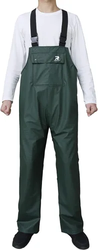 Vista 5 de RainRider Pantalones de lluvia para hombres y mujeres, impermeables, para pesca, caza