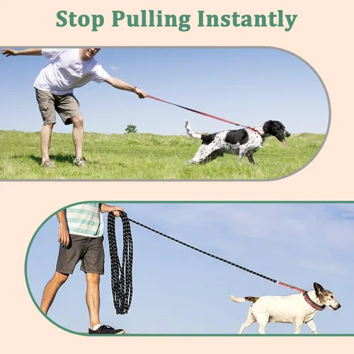 Vista 6 de Mayerzon Martingala - Collar de púa para perro sin tirones, collar personalizado con patrones geométricos para perros grandes, medianos y pequeños
