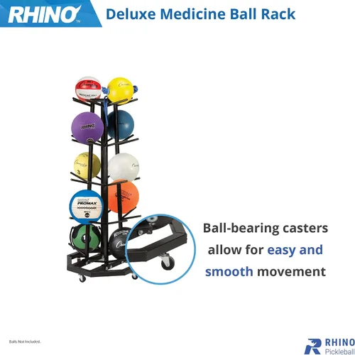 Vista 4 de Champion Sports Medicine Ball Storage – Durable Racks & Trees for Organized Gym, Fitness & Sports Storage