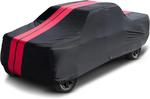 Vista 17 de iCarCover Funda de camión personalizada para Dodge Ram 1500 cabina regular, 6.5 pies, cama regular 1994-2010, impermeable, para todo tipo de clima