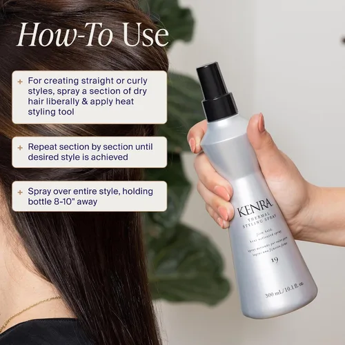 Vista 5 de Kenra Thermal Styling Spray 19 Heat Protection Spray
