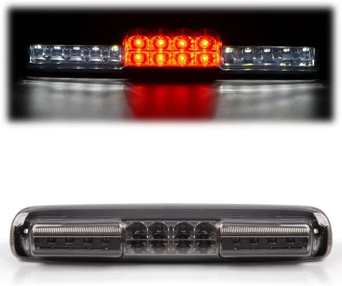 Vista 13 de GRAND ORANGE Tercera luz de freno LED de montaje alto 92-99 compatible con Chevy GMC Suburban/Yukon 94-05 compatible con Chevy Blazer S10 luz