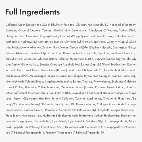 Vista 7 de TOSOWOONG Crema Facial de Colágeno Real, Crema Hidratante Facial de Colágeno para Cara y Cuello, Tensante, Reafirmante, Lifting y Potenciadora