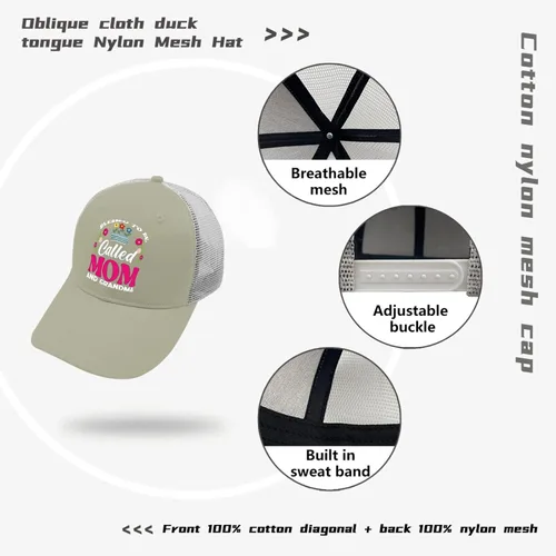 Vista 7 de devor Baseball Caps Blessed to be Called mom and Grandma Dad Hat for Women Graphic Denim Caps Adjustable