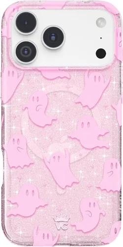 Vista 78 de VELVET CAVIAR Funda para iPhone 15, compatible con MagSafe, probada contra caídas de 10 pies, fundas protectoras de diseño, leopardo color rosa