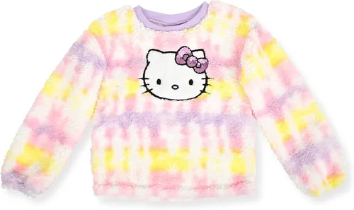 Vista 2 de Hello Kitty Conjunto de 2 piezas de sudadera y pantalones deportivos de forro polar Sherpa para niñas