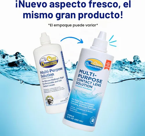 Vista 7 de CLEAR CONSCIENCE Contacto LEN SOLUTN Multi PURP, 12 OZ