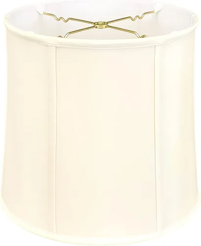 Vista 23 de Royal Designs, Inc. BSO-719-10BG pantalla para lámpara resistente básica con forma de tambo, 9 x 10 x 10 pulgadas, Beige