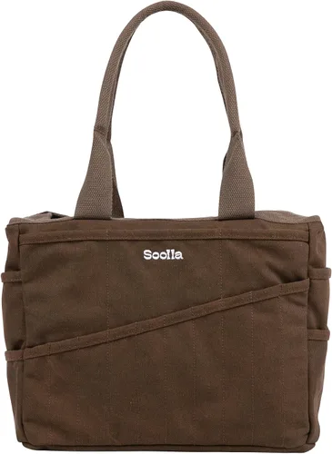 Vista 25 de Soolla Bolsa de estudio: organizador de almacenamiento de suministros de arte y bolsa de herramientas de cerámica, bolsa lavable, bolsa de hilo
